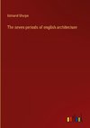 The seven periods of english architecture