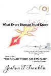 What Every Human Must Know