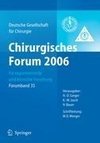 Chirurgisches Forum 2006 für experimentelle und klinische Forschung