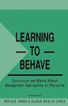 Baglin Jones, E: Learning to Behave