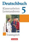 Deutschbuch Gymnasium 5. Schuljahr. Klassenarbeitstrainer mit Lösungen. Nordrhein-Westfalen