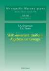 Shift-invariant Uniform Algebras on Groups