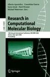 Research in Computational Molecular Biology