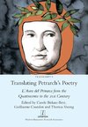 Translating Petrarch's Poetry