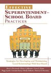 Effective Superintendent-School Board Practices