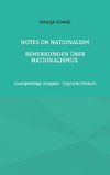 Notes on Nationalism - Bemerkungen über Nationalismus