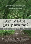 Ser madre, ¿es para mí?