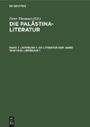 Die Palästina-Literatur, Band 7, Lieferung 1, Die Literatur der Jahre 1940-1945, Lieferung 1