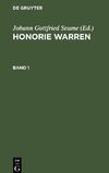 Honorie Warren, Band 1, Honorie Warren Band 1