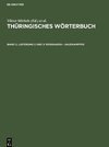 Thüringisches Wörterbuch, Band 5, Lieferung 2 und 3, Reisigagen ¿ Sauerampfer