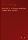 Recherches sur les insignes de la questure et sur les récipients monétaires