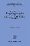 Regelungsoptionen des deutschen Gesetzgebers zum Whistleblower-Schutz in Umsetzung der EU-Richtlinie 2019/1937.