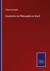 Geschichte der Philosophie im Umriß