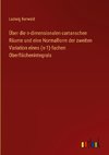 Über die n-dimensionalen cartanschen Räume und eine Normalform der zweiten Variation eines (n-1)-fachen Oberflächenintegrals