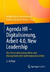 Agenda HR - Digitalisierung, Arbeit 4.0, New Leadership