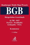 Bürgerliches Gesetzbuch  Band 3: §§ 705-1017, PartGG, ProdHaftG, ErbbauRG, WEG