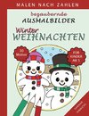 Bezaubernde Ausmalbilder Malen nach Zahlen - Winter-Weihnachten