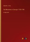 The Moravians in Georgia: 1735-1740