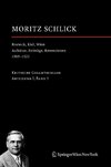 Schlick, M: Rostock, Kiel, Wien - Aufsätze 1919-25