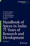 Handbook of Spices in India: 75 Years of Research and Development