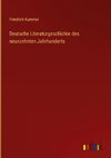 Deutsche Literaturgeschichte des neunzehnten Jahrhunderts