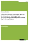 Darstellung der psychologischen Wirkung des Phänomens 