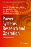 Power Systems Research and Operation