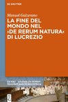 La fine del mondo nel ¿De rerum natura¿ di Lucrezio