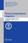 Chinese Computational Linguistics