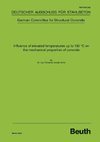 Influence of elevated temperatures up to 100 C on the mechanical properties of concrete