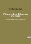 L'économie politique en une leçon