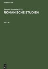 Romanische Studien, Heft 18, Romanische Studien Heft 18