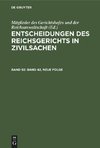 Entscheidungen des Reichsgerichts in Zivilsachen, Band 92, Band 42, Neue Folge