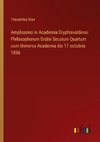 Amplissimo in Academia Gryphisvaldensi Philosophorum Ordini Seculum Quartum cum Universa Academia die 17 octobris 1856