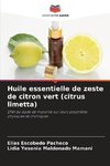 Huile essentielle de zeste de citron vert (citrus limetta)