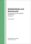 Meldebehörden und Namensrecht