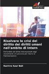 Risolvere le crisi del diritto dei diritti umani nell'ambito di Intern