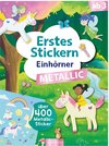 Erstes Stickern Metallic - Einhörner