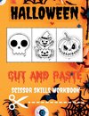 Halloween Cut and Paste Workbook for Preschool