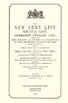 Hart OS Army List 1895