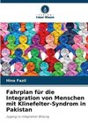 Fahrplan für die Integration von Menschen mit Klinefelter-Syndrom in Pakistan