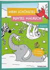 Mein schönstes buntes Malbuch. Zootiere