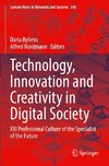 Technology, Innovation and Creativity in Digital Society