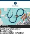 Antibiogramm einer bakteriellen nosokomialen Infektion