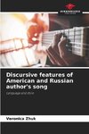 Discursive features of American and Russian author's song