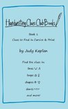 Handwriting Clues Club - Book 1