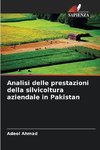 Analisi delle prestazioni della silvicoltura aziendale in Pakistan