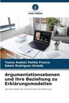 Argumentationsebenen und ihre Beziehung zu Erklärungsmodellen