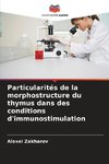 Particularités de la morphostructure du thymus dans des conditions d'immunostimulation