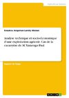 Analyse technique et socio-économique d¿une exploitation agricole. Cas de la cacaoyère de M. Yameogo Paul